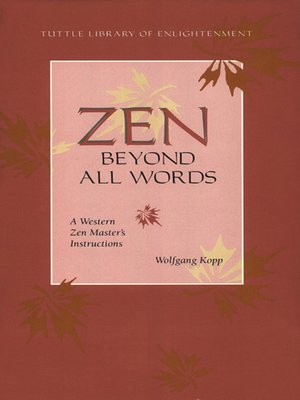 cover image of Zen Beyond All Words